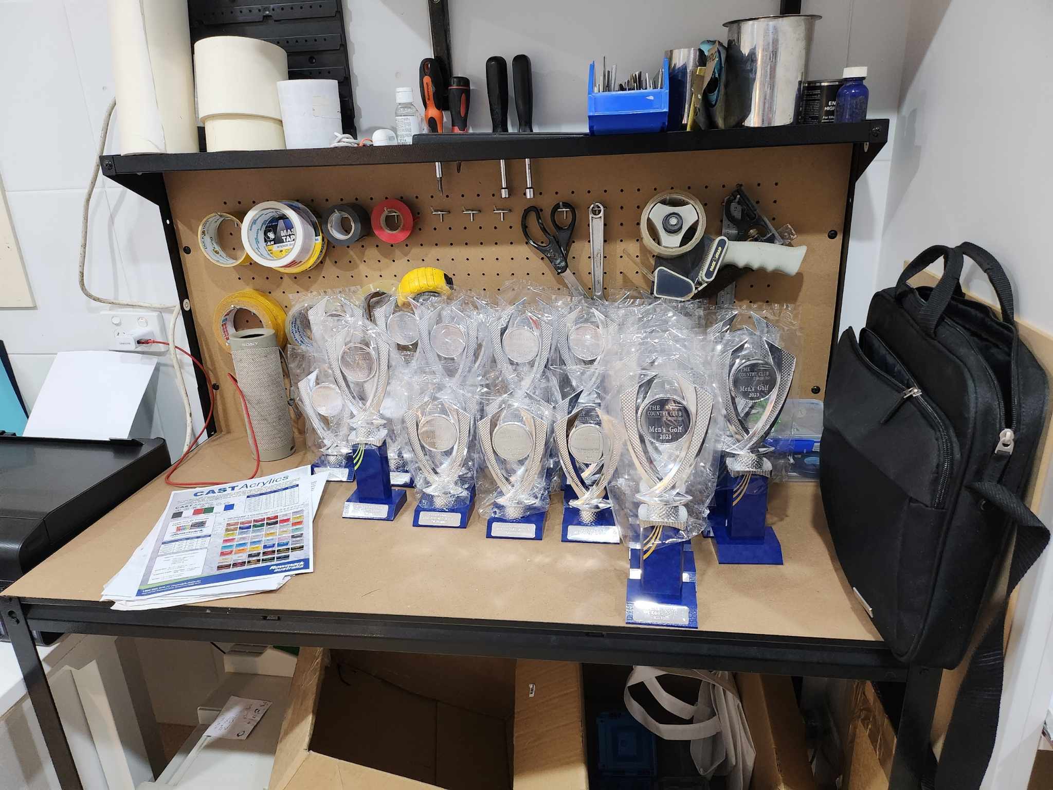 Custom engraved trophies by All Engraved